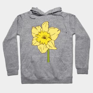 Springtime Daffodil Hoodie